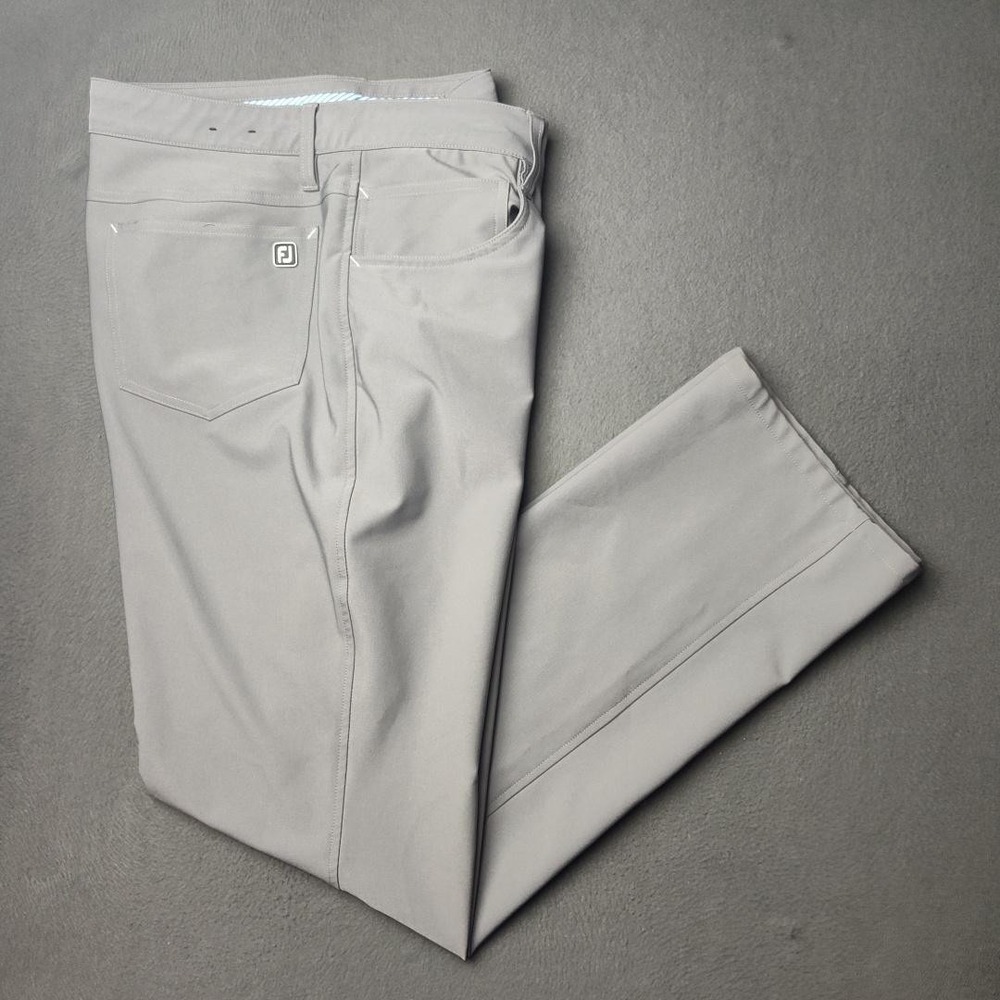 FootJoy Gray Athletic Golf Chinos